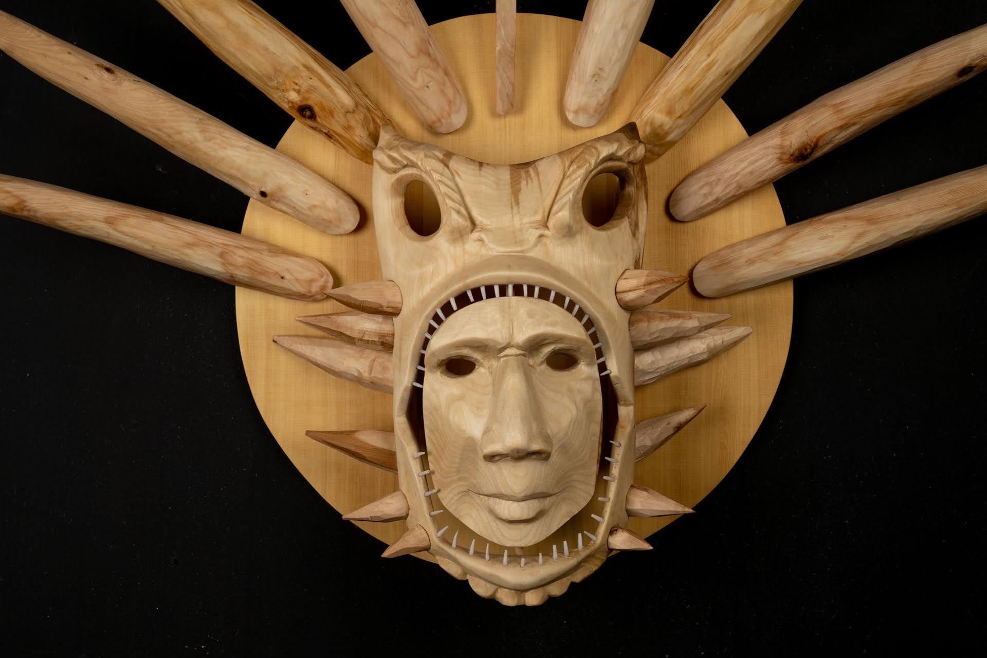 Wooden mask