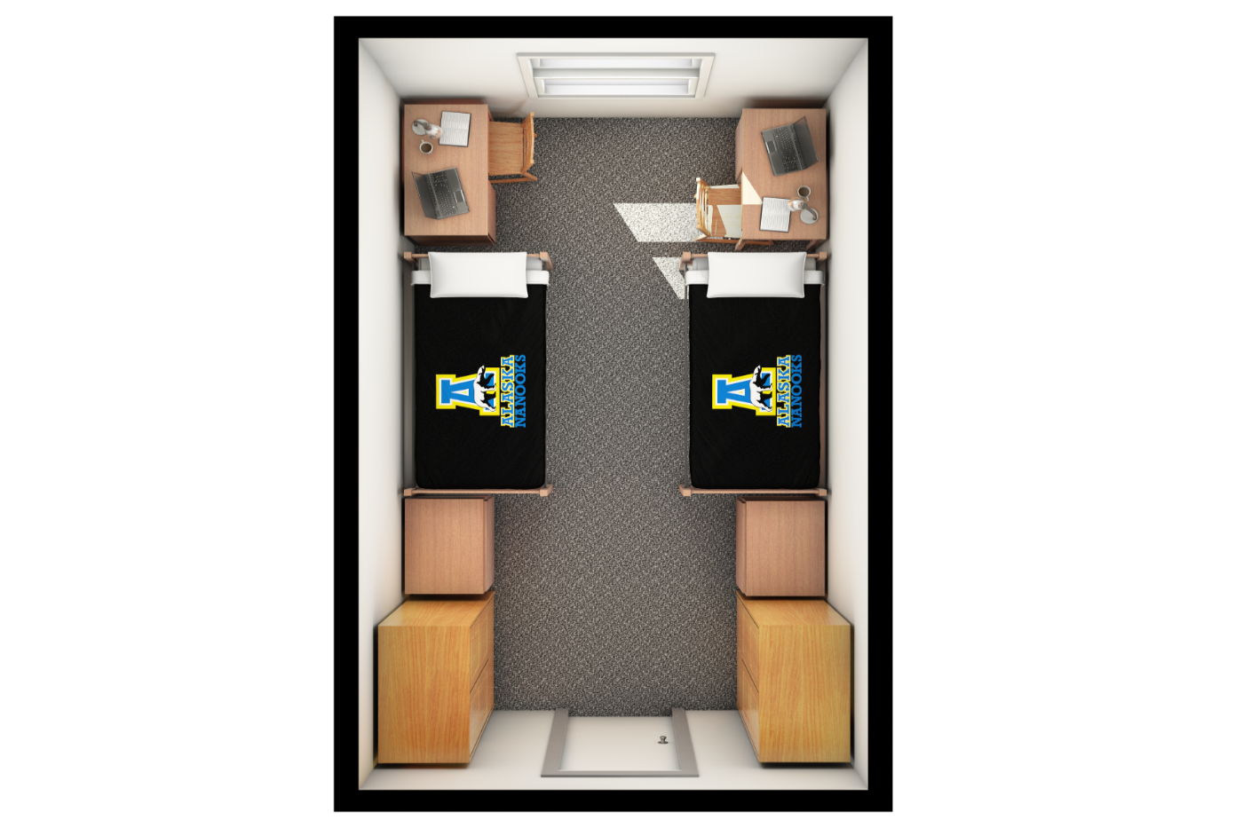 Moore double floor plan